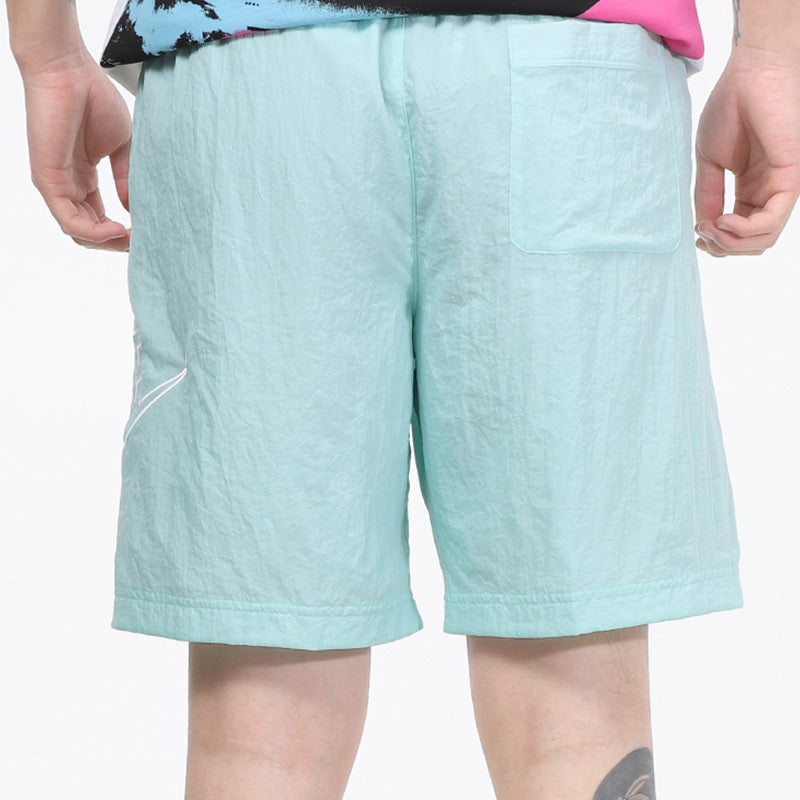Nike Sportswear Alumni Logo Embroidered Woven Training Sports Shorts Mint Green DB3811-382