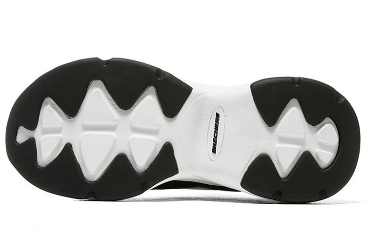 (WMNS) Skechers D'Lites 3.0 Cousin 'White Gray' 8730056-WGRY