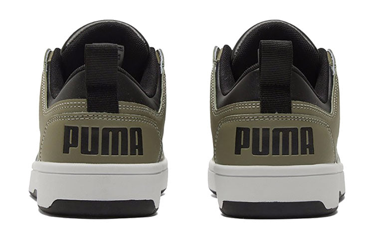 PUMA Rebound Layup Locamo Casual Sneakers Black/Green/White 368876-02