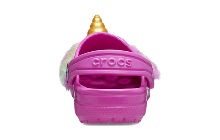 (GS) Crocs Classic I AM Unicorn Clog 'Fuchsia Gold' 209081-6UB