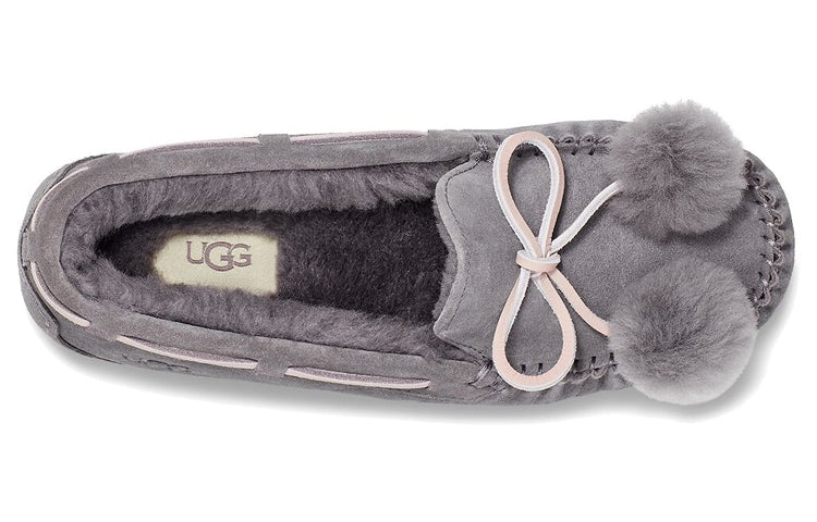 (WMNS) UGG Dakota Bow Pom 'Shade' 1124030-SHA
