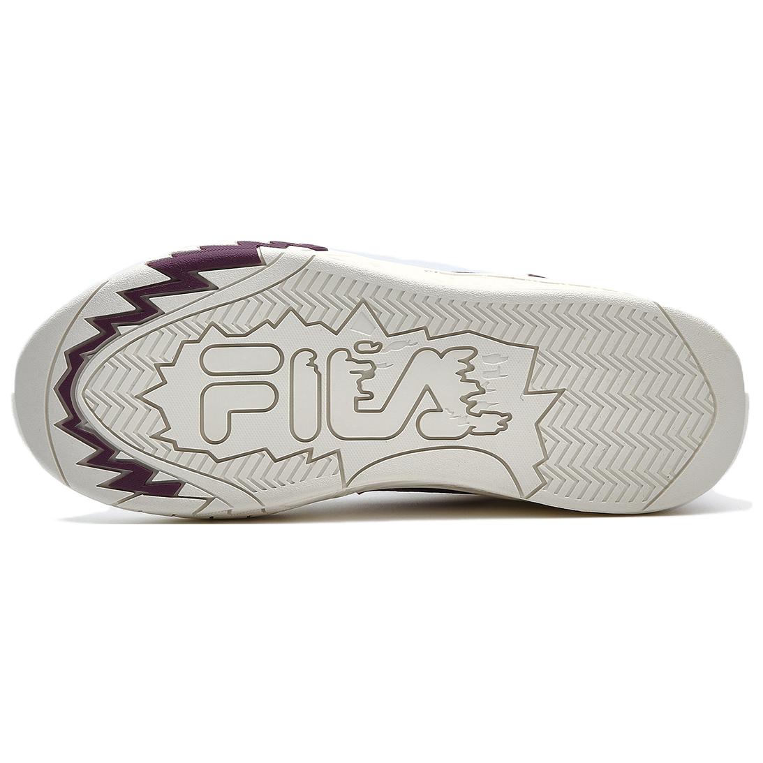 FILA FUSION Desperado Low Top Skate Shoes 'White Grey Red' T12W333203FSD