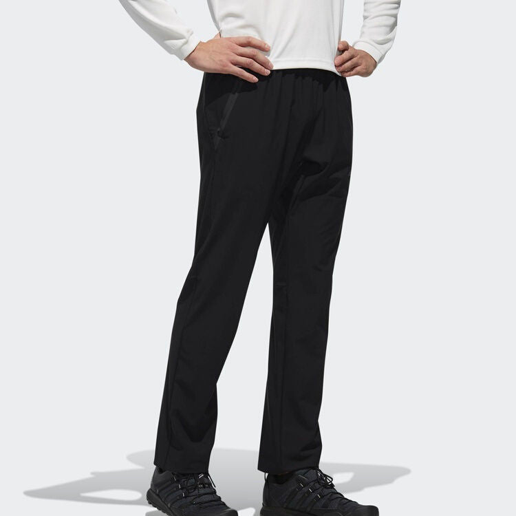 adidas Xplr Stretch Pt Reflective logo Outdoor Sports Pants Black DW4223