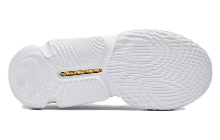 (WMNS) Under Armour Flow Breakthru 4 ASG Basketball Shoes 'Gold Red' 3028061-600