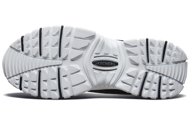 (WMNS) Skechers D Lites Energy Daddy Shoes Black 66666246-BLK