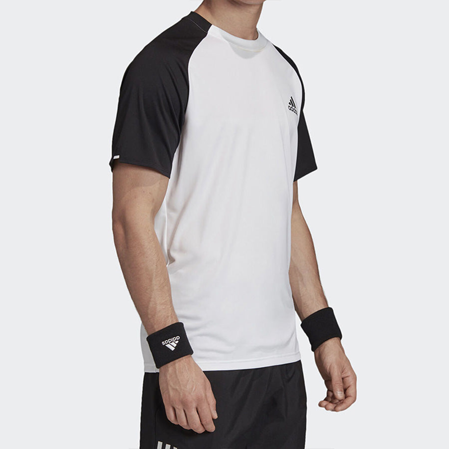 Men's adidas Club C/ennis Sports Short Sleeve White FK6951