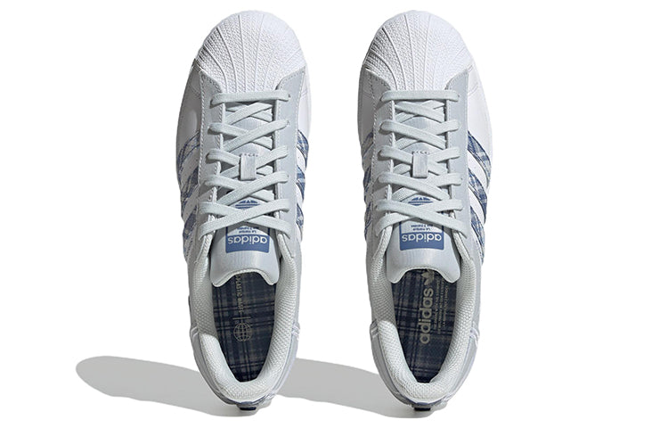 (WMNS) adidas Originals Superstar 'White Gray Blue' IG3005