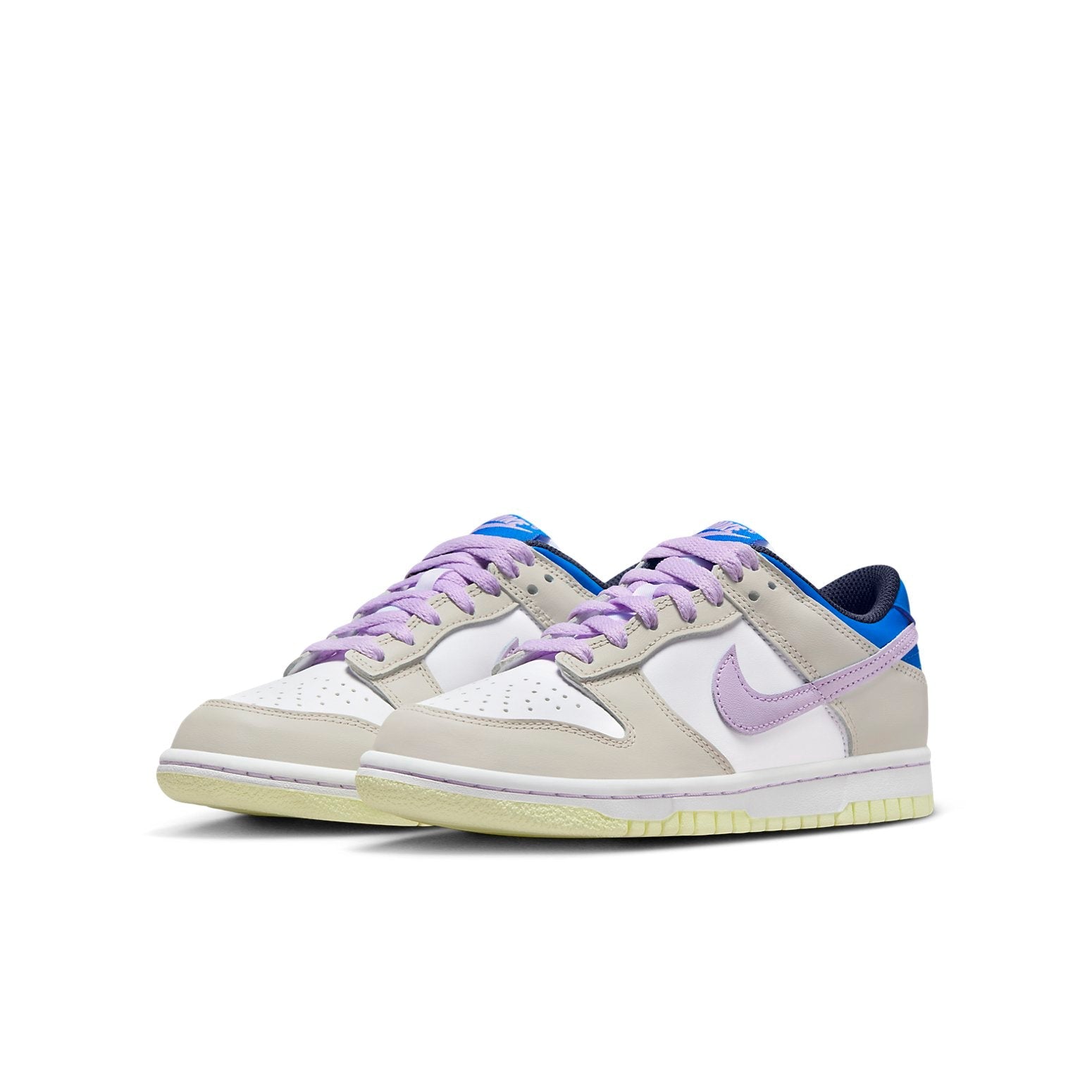 (GS) Nike Dunk Low 'Khaki Blue Pink' FB9109-103