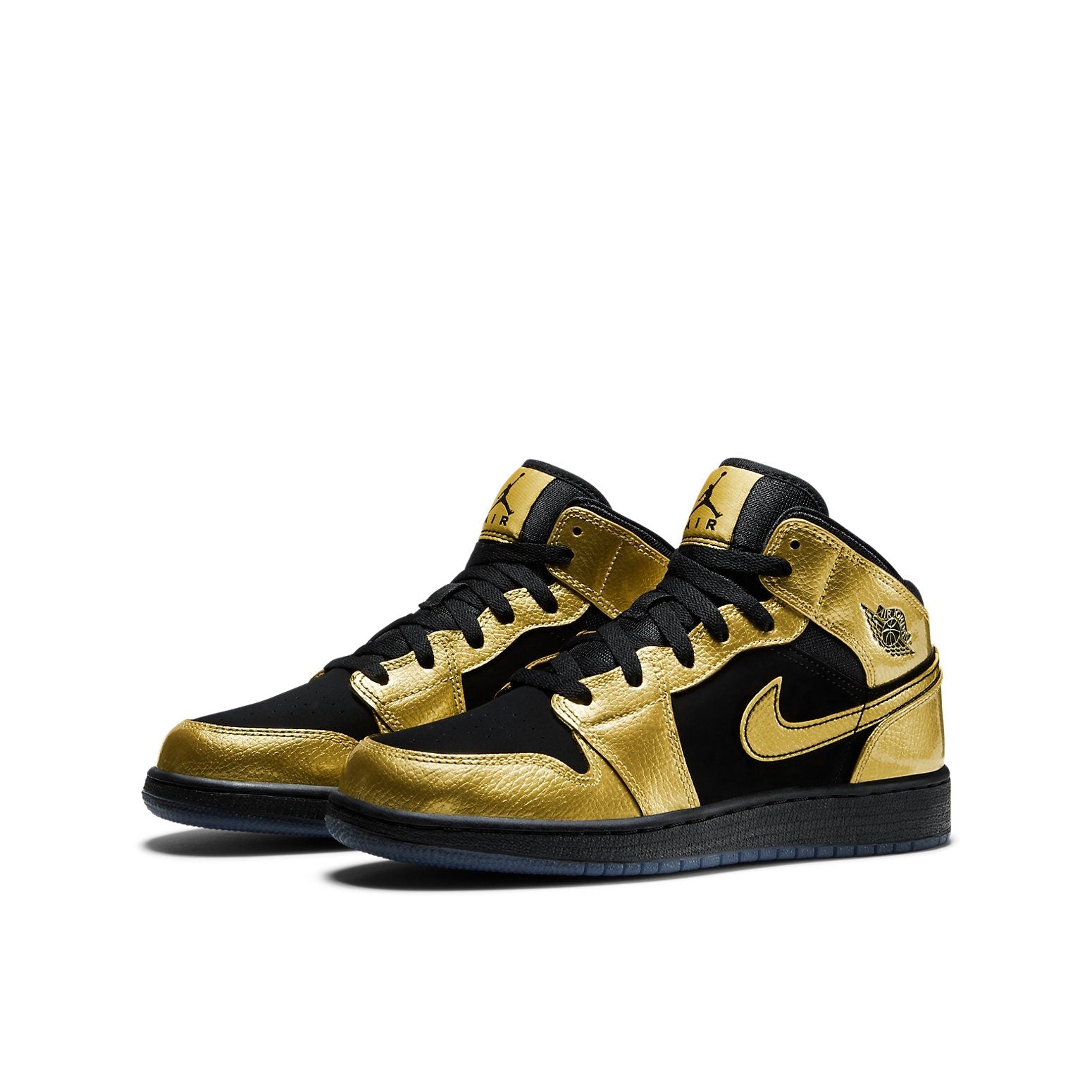 (GS) Air Jordan 1 Mid BG 'Metallic Gold Coin' 555112-905