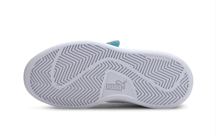 (PS) PUMA Smash V2 Casual Shoes Blue/White 371193-02