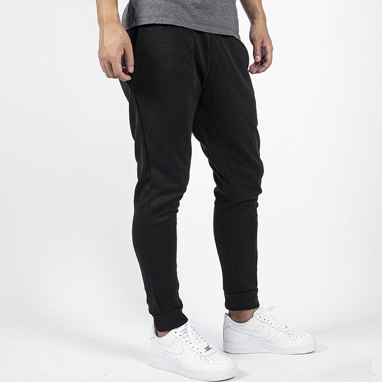 Men's Nike Logo Label Knit Sports Pants/Trousers/Joggers Black 928494-011