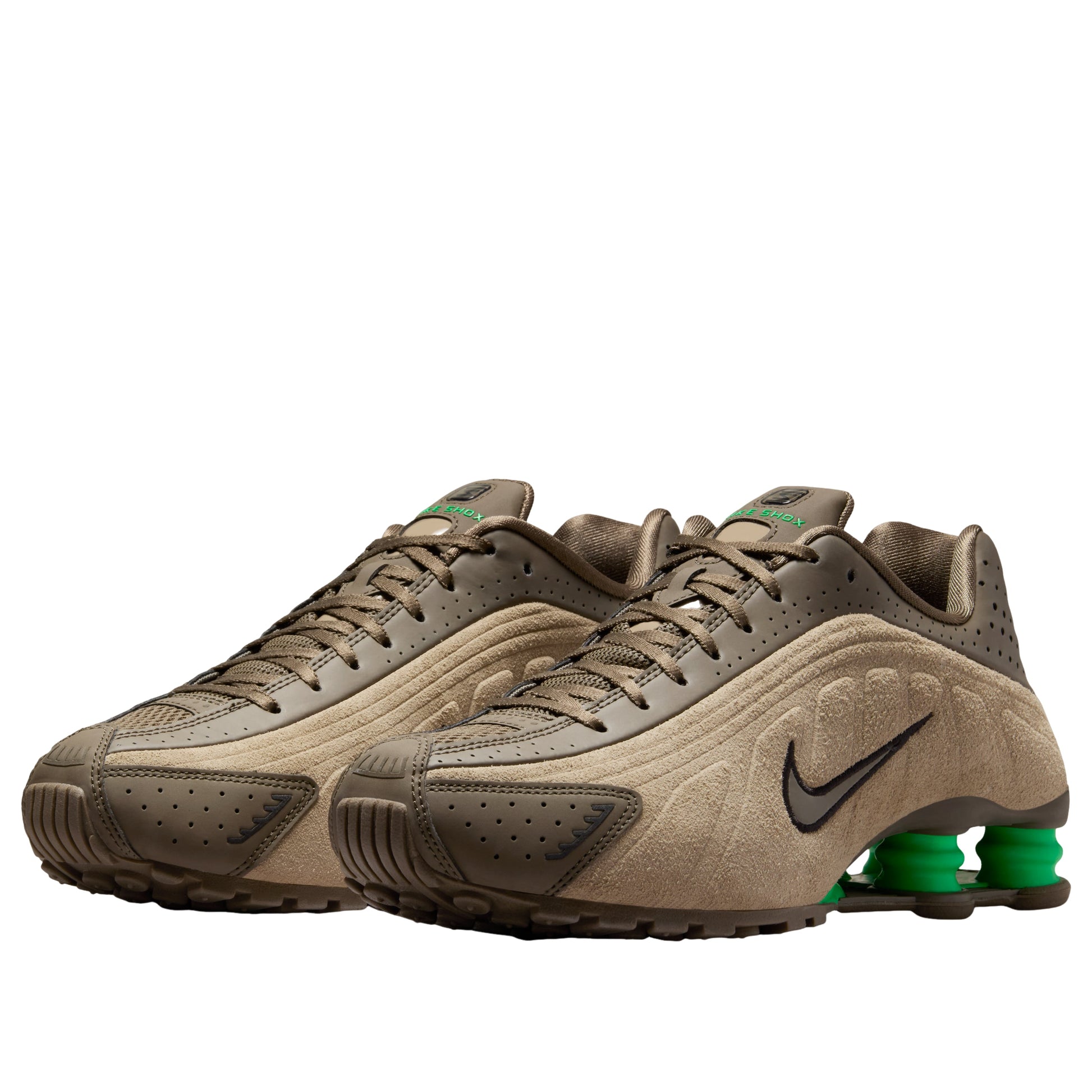 (WMNS) Nike Shox R4 'Olive Khaki' HQ7739-200