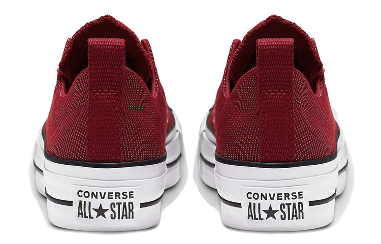 (WMNS) Converse Chuck Taylor All Star Final Frontier Platform Slip Thick Sole 'Red White' 565239C