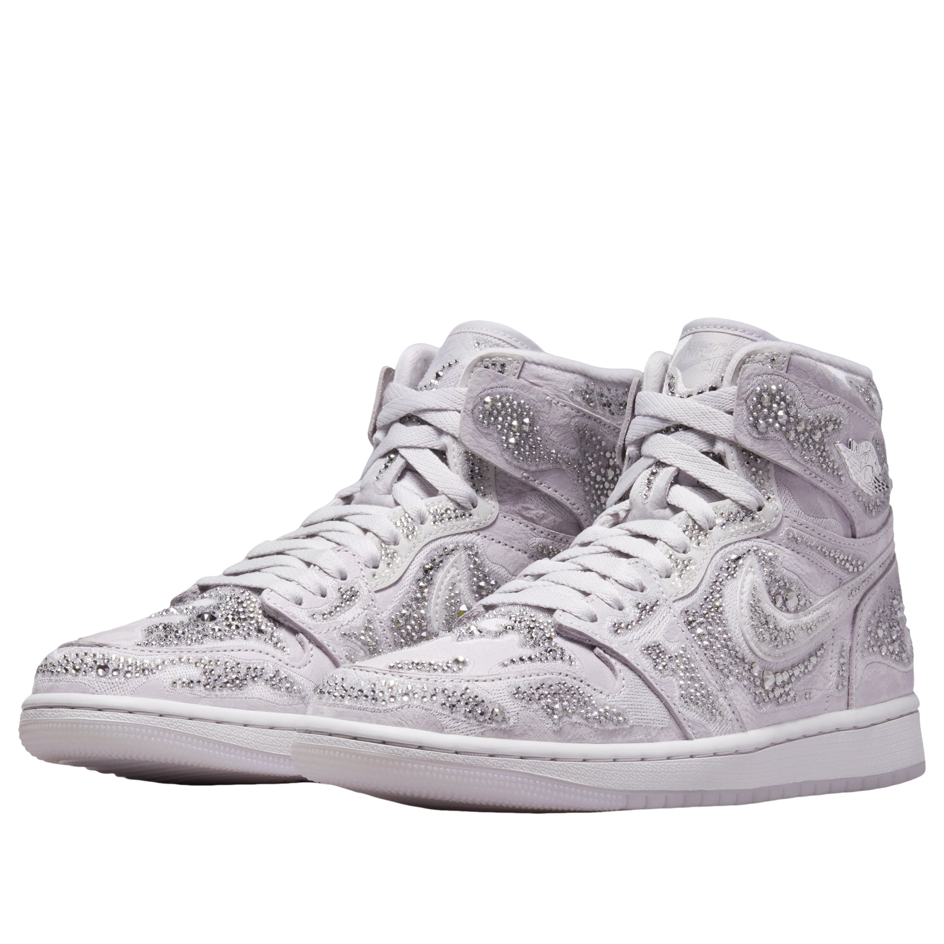 (WMNS) Air Jordan 1 Retro High OG x Swarovski 'Vast Grey' HF6248-002