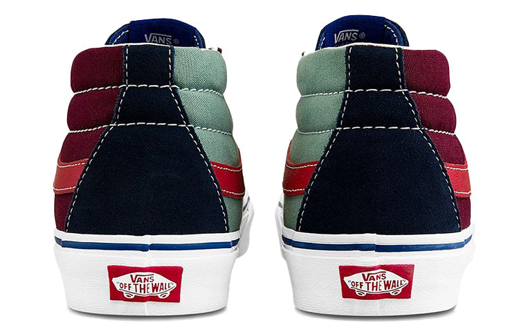 Vans Sk8-mid Shoes Black/Red VN0A3WM32PJ
