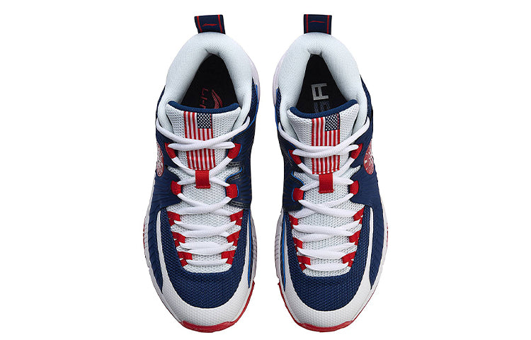 Li-Ning Wade All Day 3 'White Blue Red' ABPN017-7
