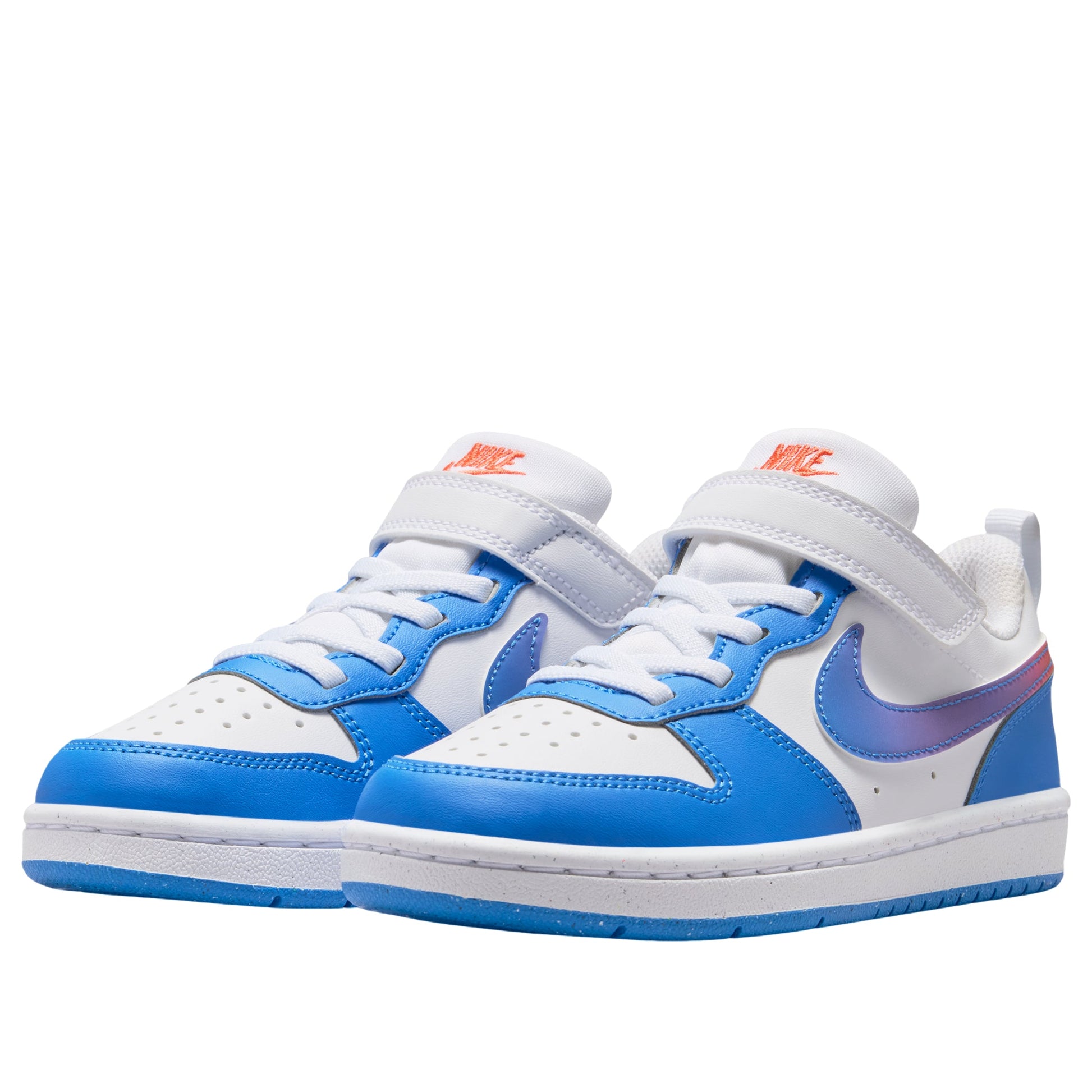 (PS) Nike Court Borough Low 'White Bright Violet' IR5463-101