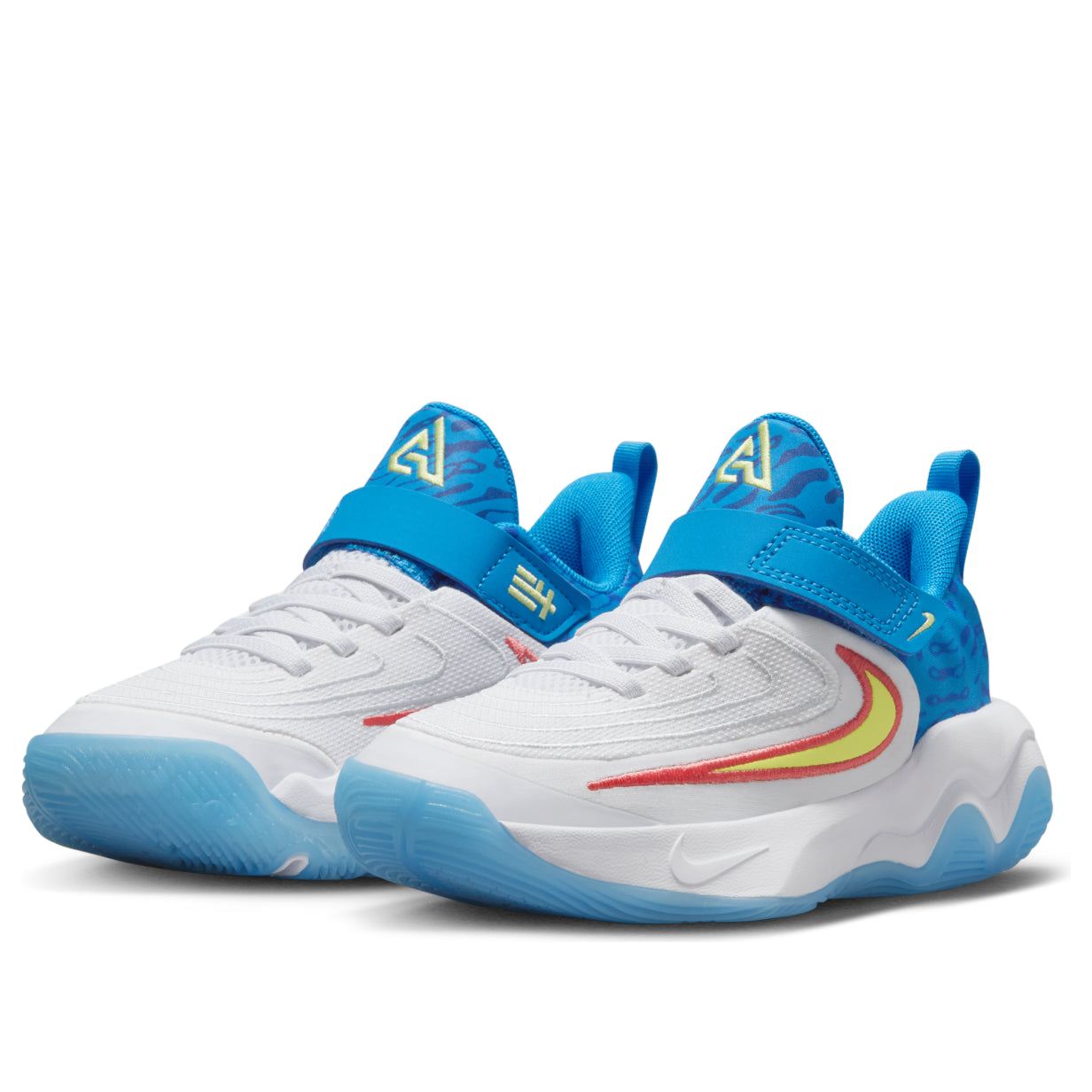(PS) Nike Giannis Immortality 4 SE 'White Photo Blue Lemon' HF1182-100