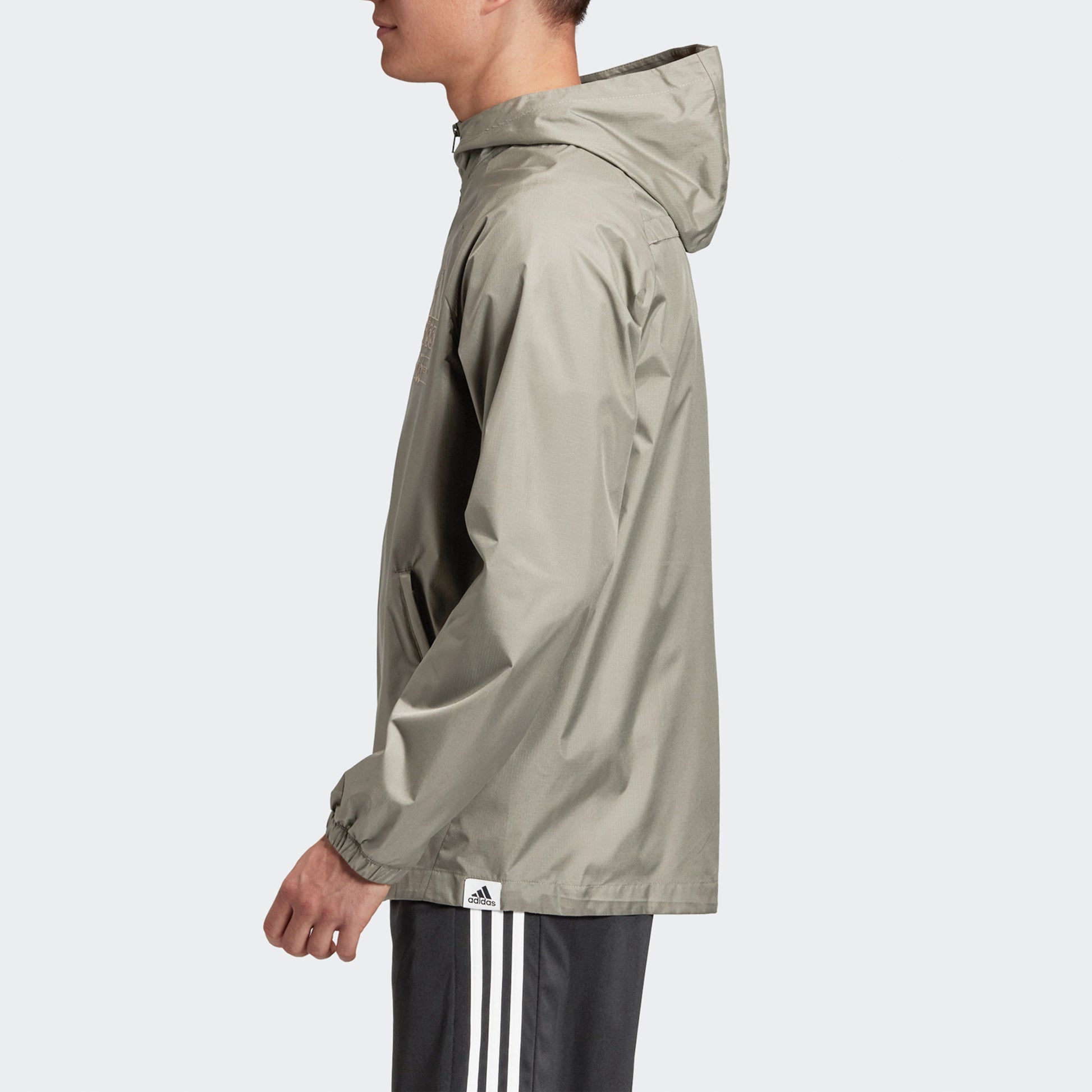 adidas M BB WB Casual Sports Hooded Jacket Green GD3839