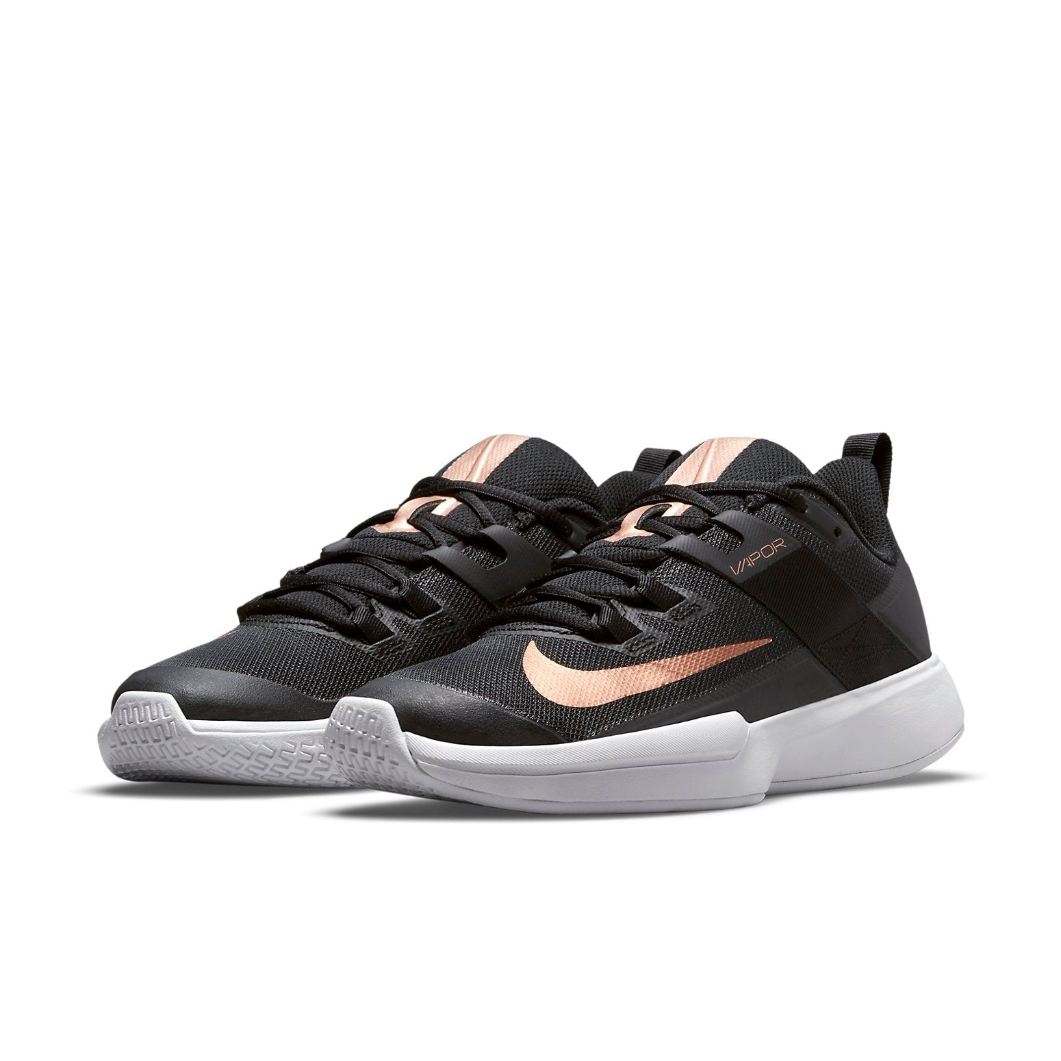 (WMNS) Nike Court Vapor Lite 'Black Metallic Red Bronze' DC3431-033