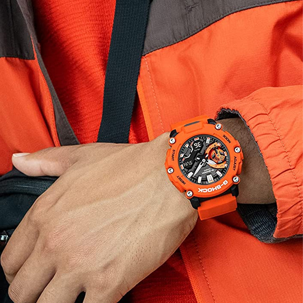 CASIO G-Shock Analog-Digital 'Red' GA-2200M-4A-PERSON