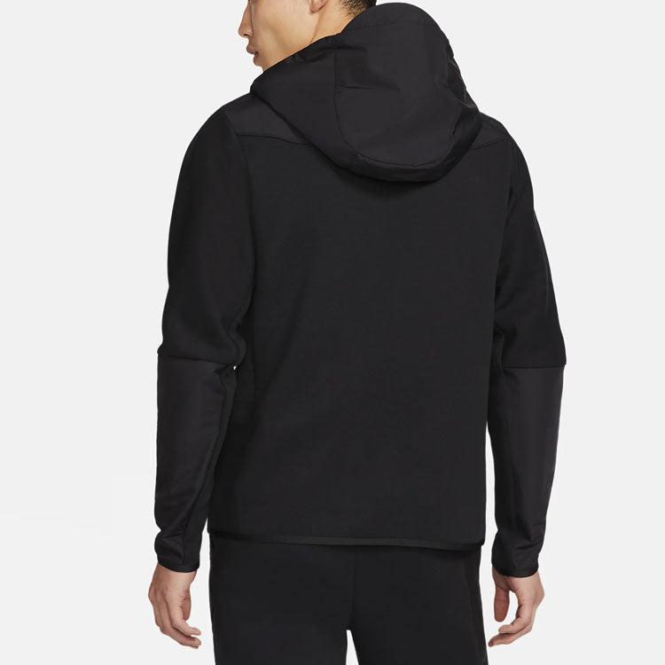 Nike Sports Casual Hooded Jacket For Men Black CZ9905-010