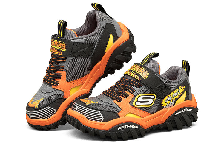 (GS) Skechers Turbo Speed 'Orange Grey' 403760L-BGOR