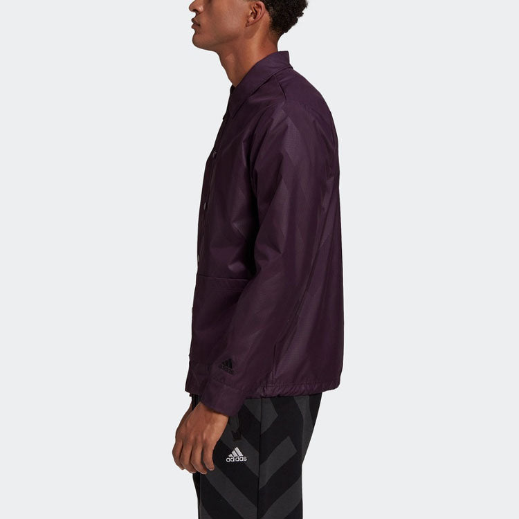 adidas Pg Jacket M Sports Stylish Purple GT5671