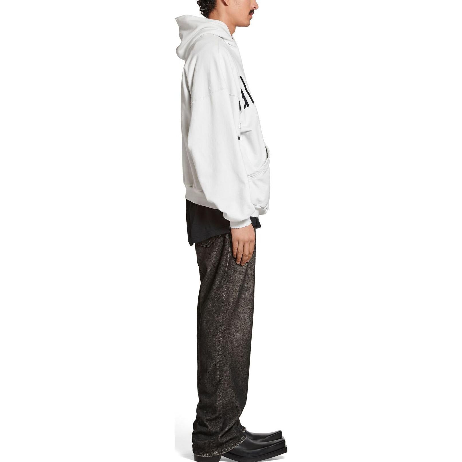 Balenciaga Bal.Com Popover Hoodie 'White' 739024TOVN99081