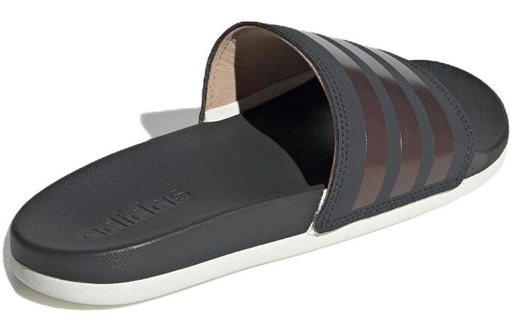(WMNS) adidas Adilette Comfort Slides 'Stripes Shimmer - Copper Metallic' F97200