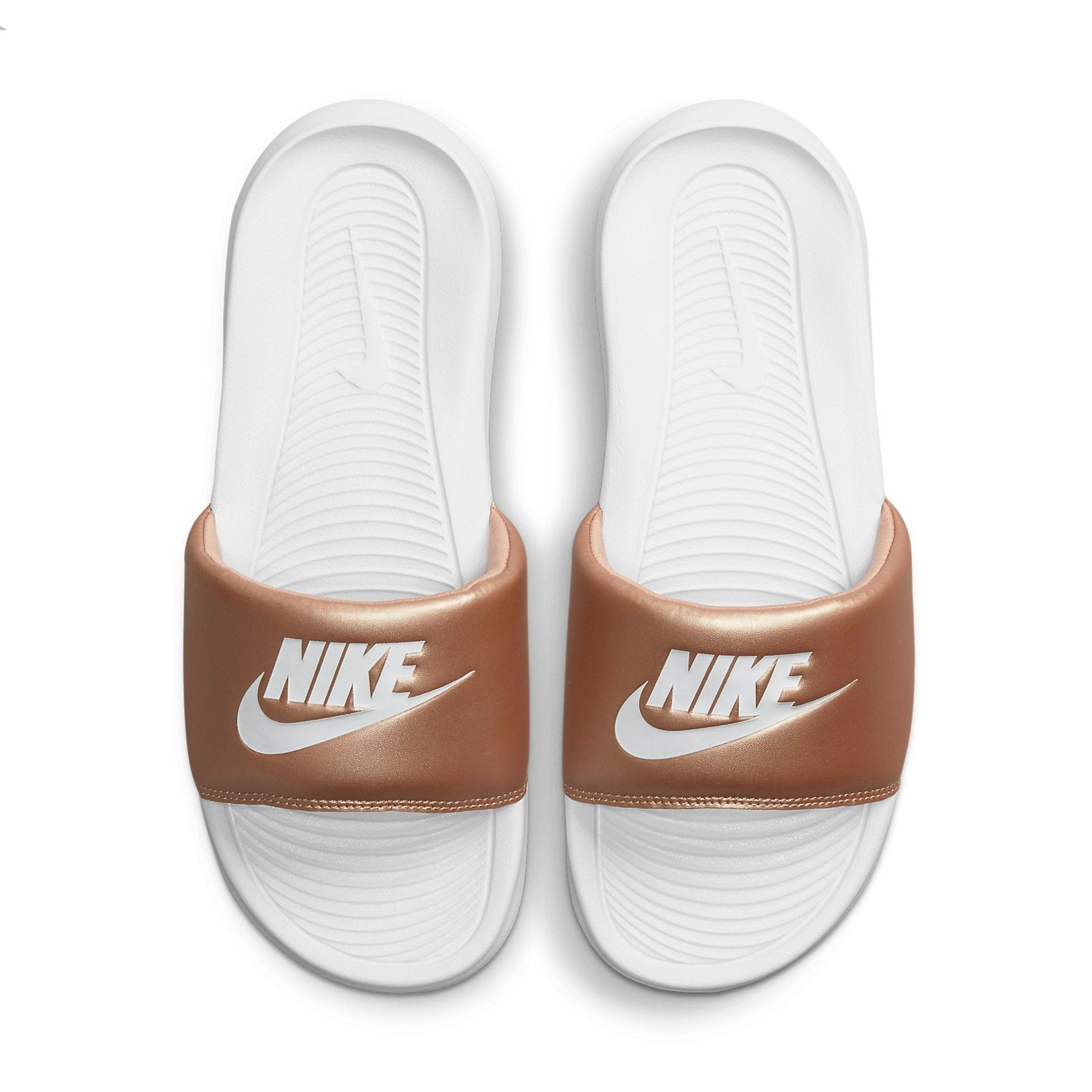 (WMNS) Nike Victori One Slide 'Metallic Red Bronze' CN9677-900