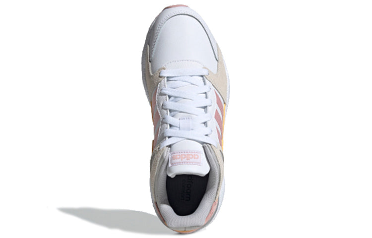 (WMNS) adidas NEO Crazychaos 'White Orange' FW5724
