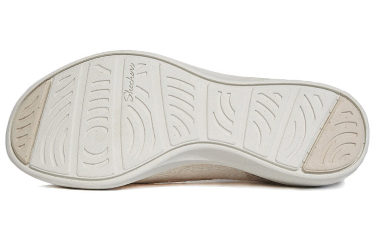 (WMNS) Skechers Ary Air Days Loafers White 23758-NAT