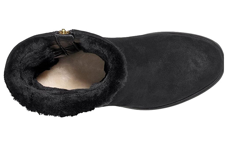 (WMNS) UGG Classic Short Blvd Snow Boots Black 1108146-BLK