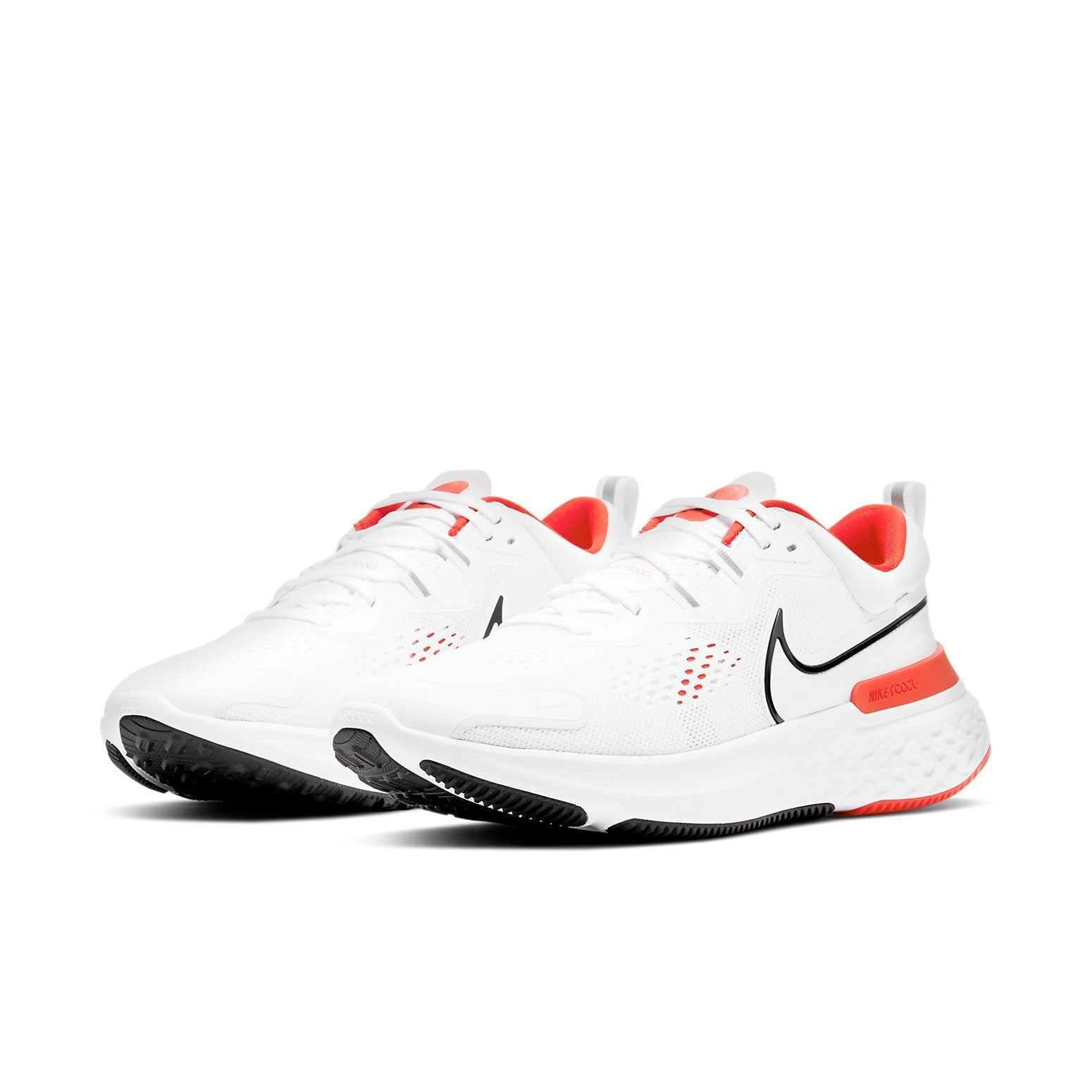 Nike React Miler 2 'White Black Chile Red' CW7121-100