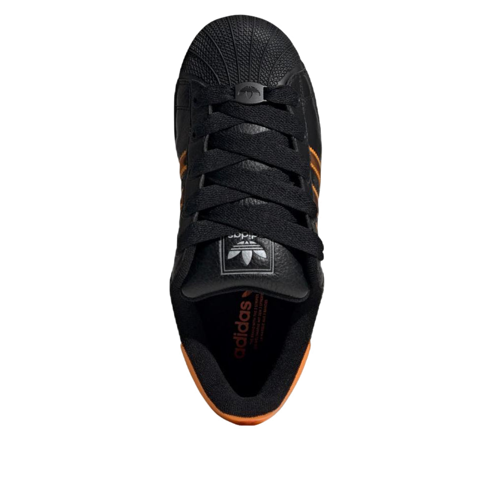 (WMNS) adidas Superstar II Shoes 'Core Black Crew Orange Semi Impact Orange' JQ6469