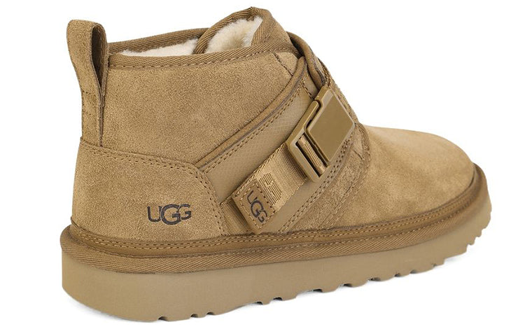 UGG Neumel Snapback Fleece Lined Brown 1118570-CHE