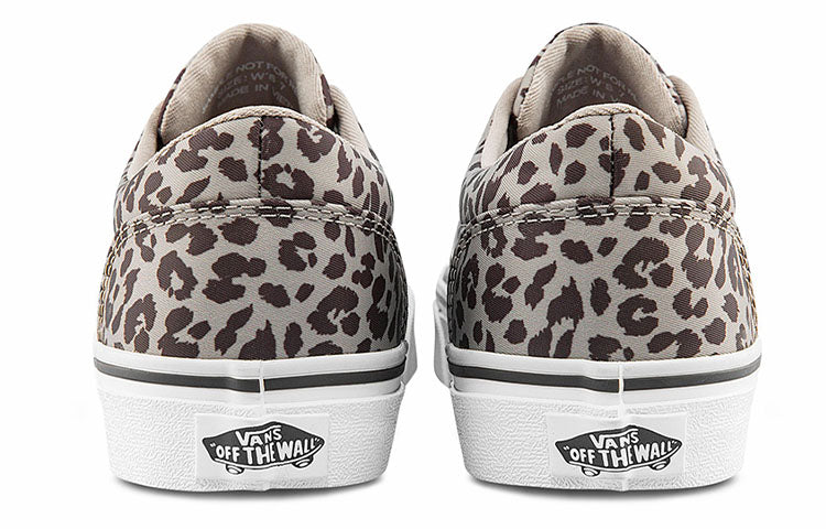 Vans Doheny Low Tops Casual Skateboarding Shoes Brown Leopard print 'Brown White' VN0A5HU2NWH