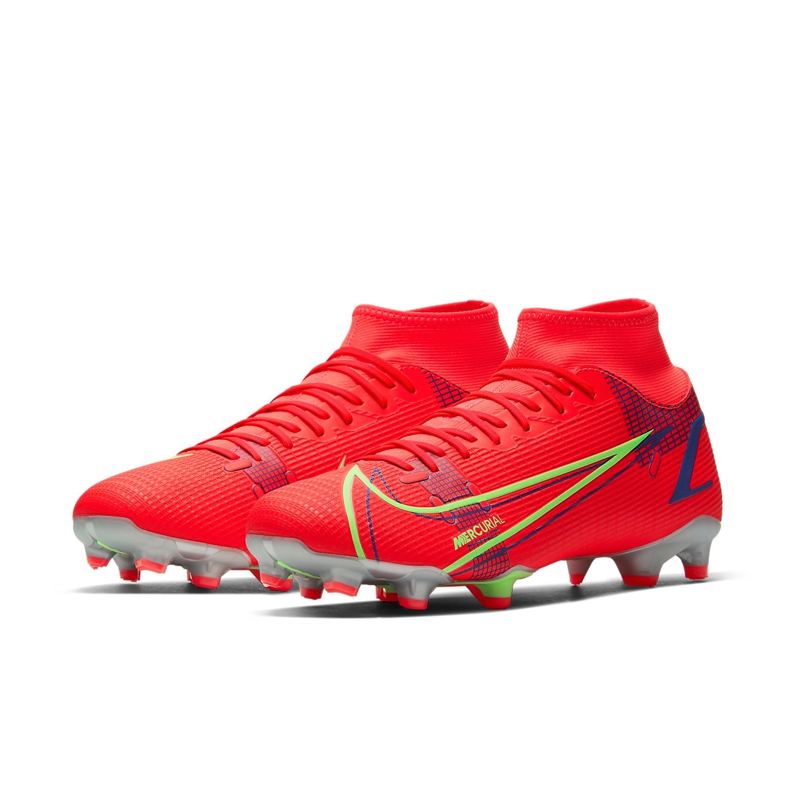 Nike Mercurial Superfly 8 Academy MG 'Bright Crimson Indigo Burst' CV0843-600