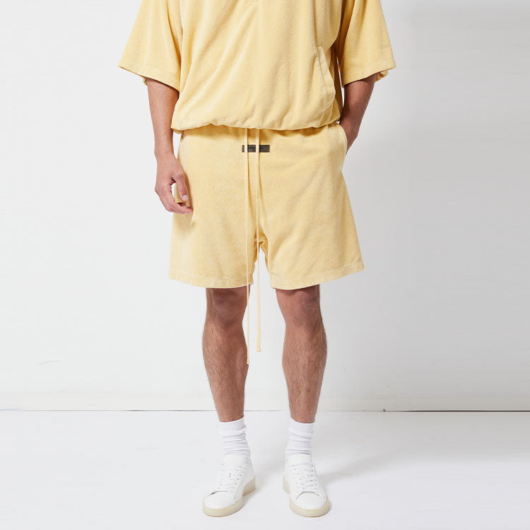 Fear of God Essentials SS23 Sweatshort 'Light Tuscan' 160BT222002F