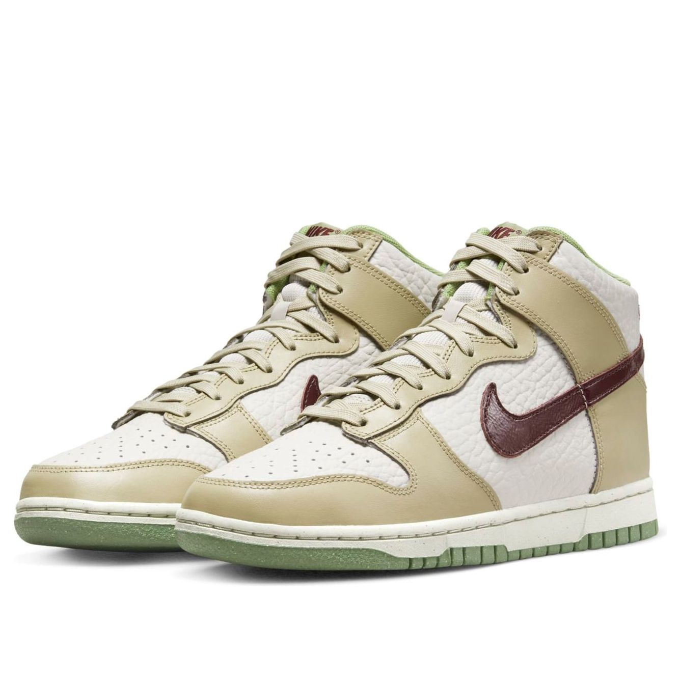 (WMNS) Nike Dunk High 'Light Bone Alligator' DX8956-001