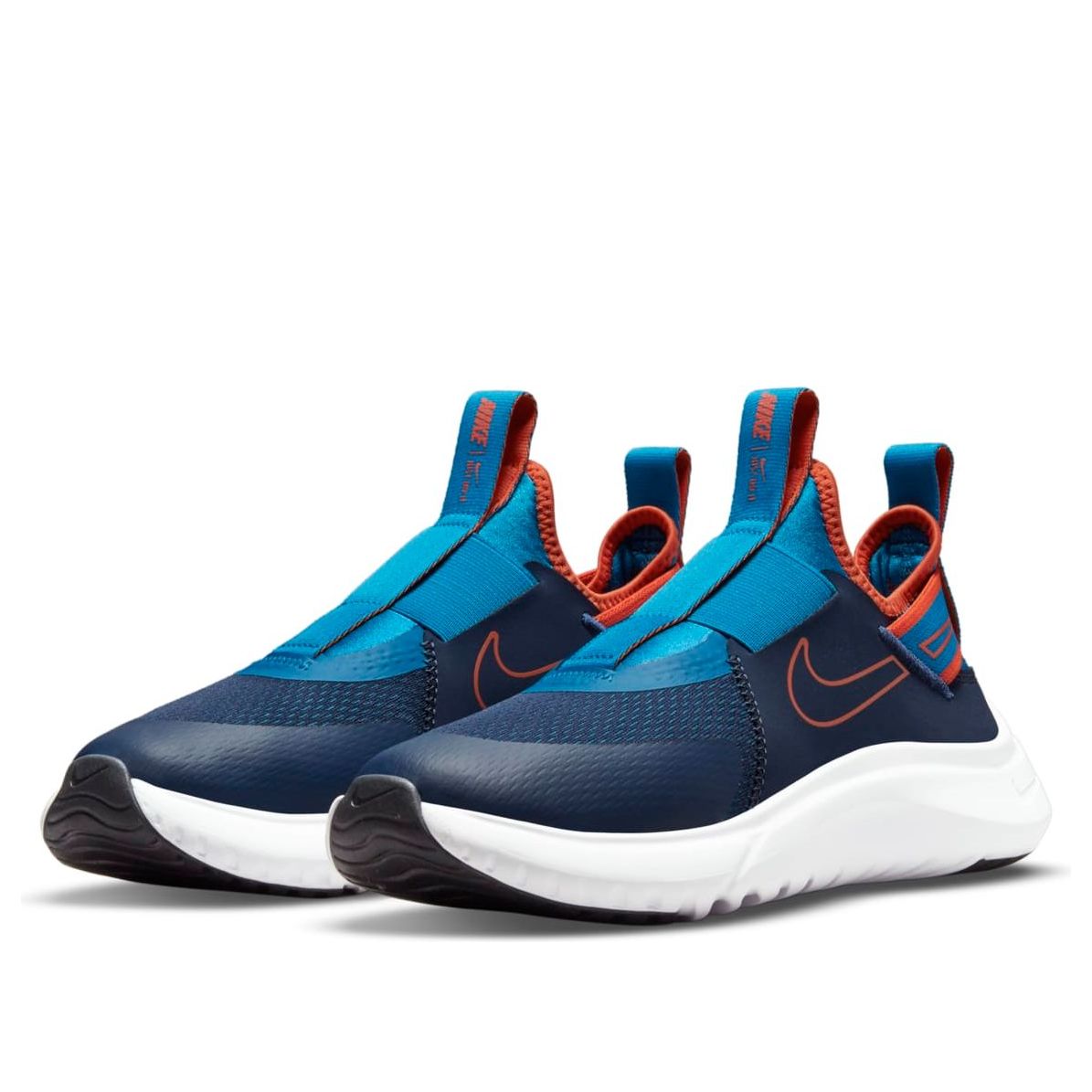 (GS) Nike Flex Plus 'Midnight Navy Orange' CW7415-401