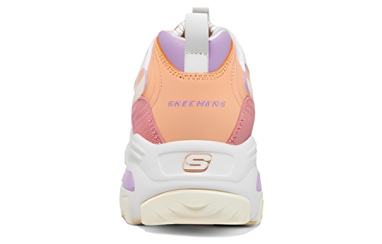 (WMNS) Skechers D'LITES 1.0 'Cream Pink Coral' 896209-CRL