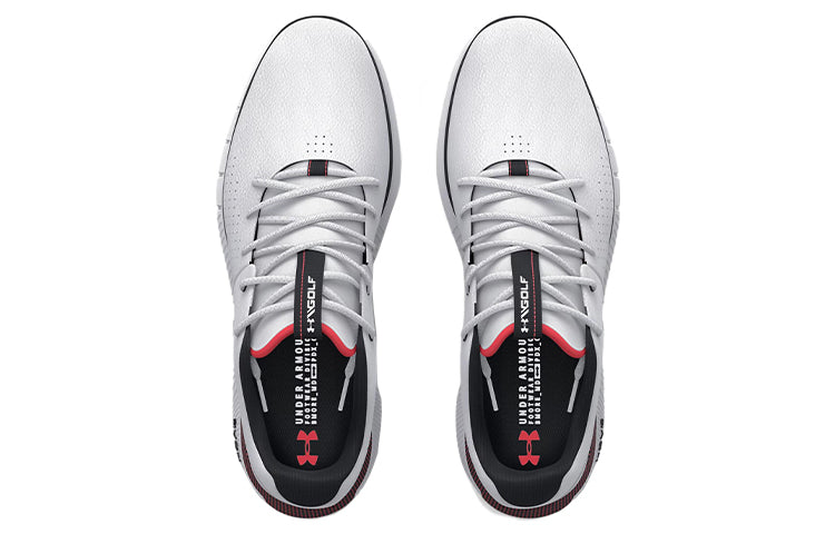 Under Armour HOVR Fade 2 Spikeless Wide E 'White' 3025379-100