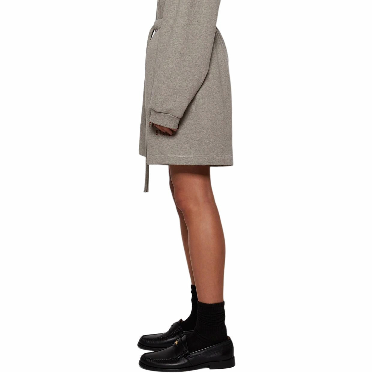 Fear of God Essentials Fleece Soccer Short 'Dark Heather' 160BT242001F