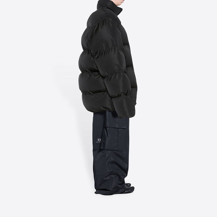 Balenciaga Year Of The Tiger Oversized Padded Down Jacket 'Black' 682695TLO061000