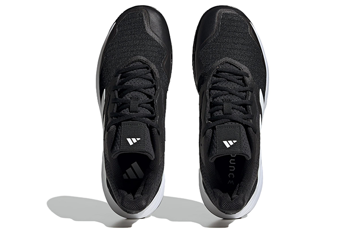 adidas CourtJam Control Tennis Shoes 'Black White' ID1535