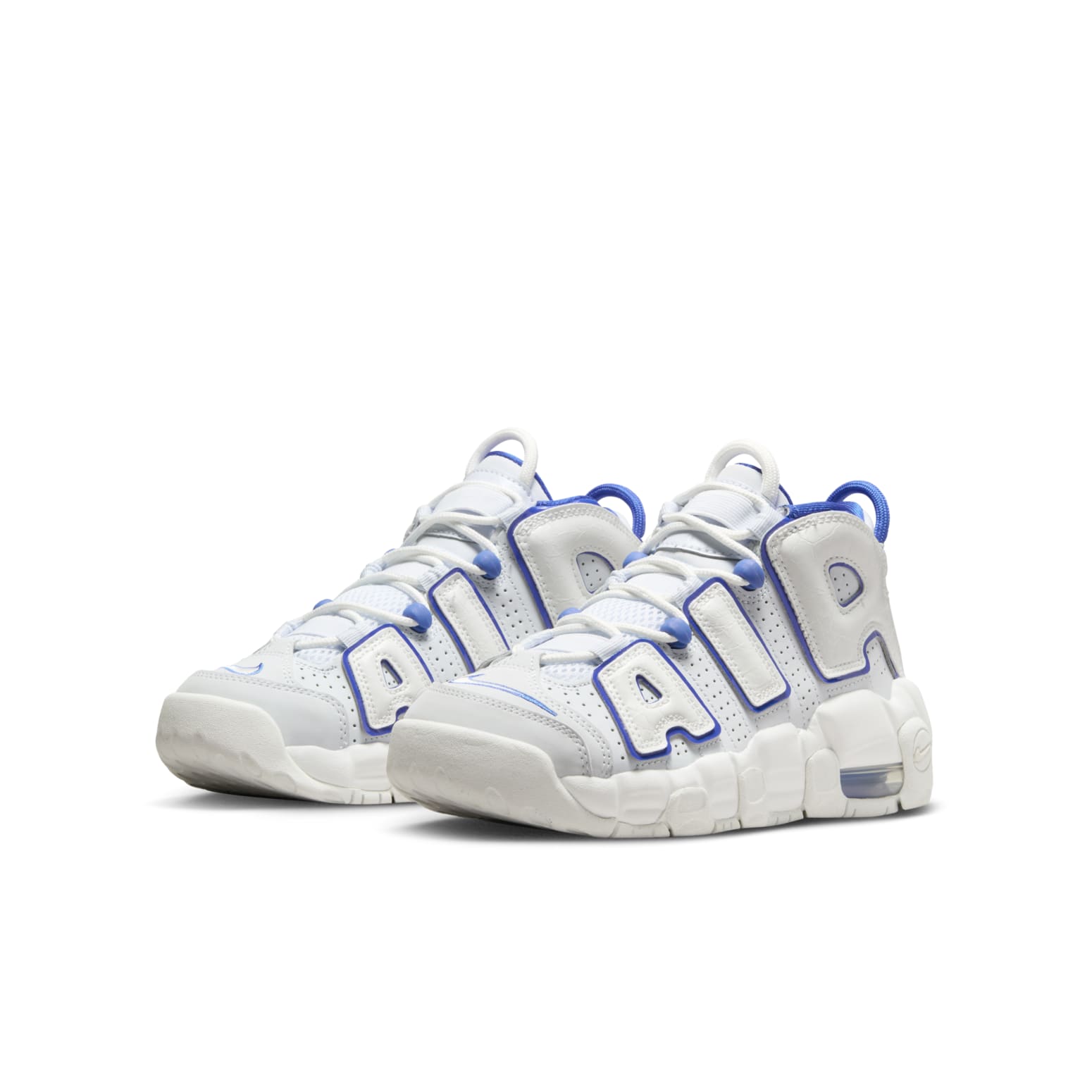 (GS) Nike Air More Uptempo 'Summit White Racer Blue' FN4857-100