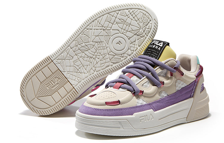 (WMNS) FILA Salto Low-Top White/Purple F12W141225FSV