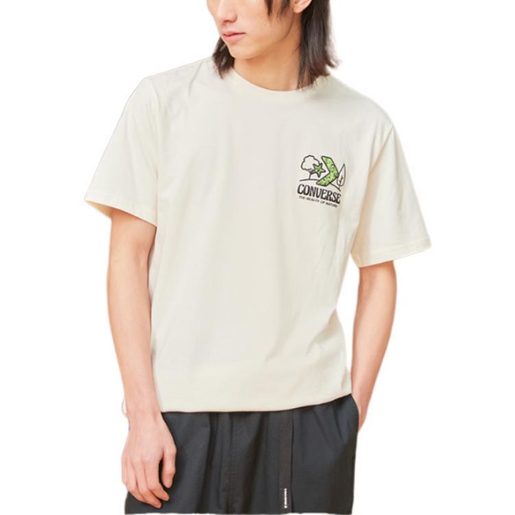 Converse Landscape Center Tee Asia Sizing 'White' 10023269-A01